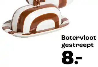 Kwantum Botervloot gestreept aanbieding