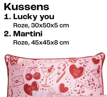 Kwantum Kussens Lucky you aanbieding