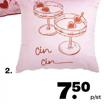 Kwantum Kussens Martini aanbieding