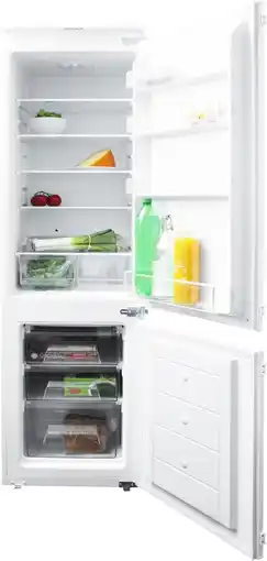 Bol.com Inventum IKV1782S - Inbouw koel-vriescombinatie - Nis 178 cm - 242 liter - Sleepdeur - Wit aanbieding