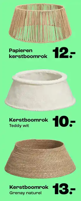 Kwantum Kerstboomrok aanbieding