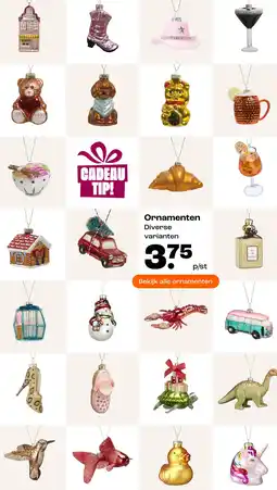 Kwantum Ornamenten Diverse varianten aanbieding