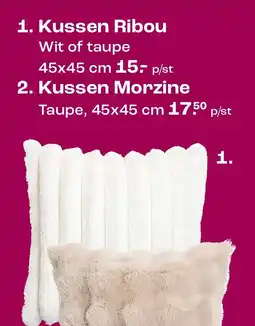 Kwantum Kussen Ribou aanbieding