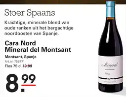 Sligro Cara nord mineral del montsant aanbieding