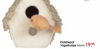 Babyplanet KidsDepot Vogelhuisje Merel aanbieding