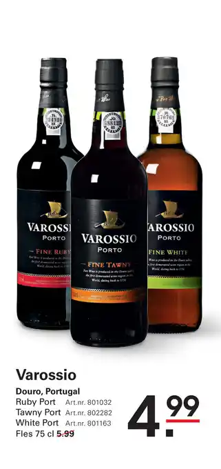 Sligro Varossio Douro Portugal aanbieding