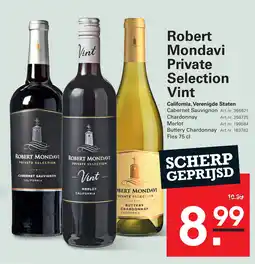 Sligro Robert Mondavi Private Selection Vint California Verenigde Staten aanbieding