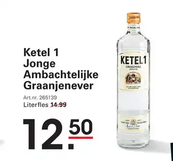 Sligro Ketel 1 jonge ambachtelijke graanjenever aanbieding