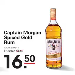 Sligro Captain Morgan Spiced Gold Rum aanbieding
