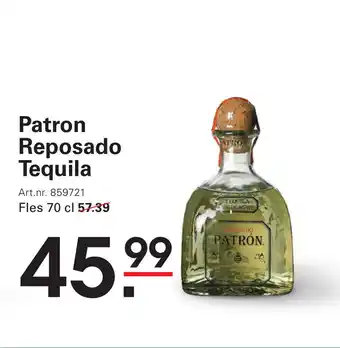 Sligro Patron Reposado Tequila aanbieding