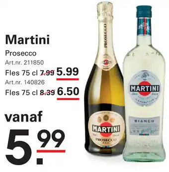 Sligro Martini aanbieding