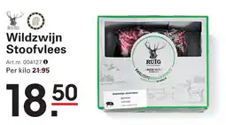 Sligro Wildzwijn Stoofvlees aanbieding