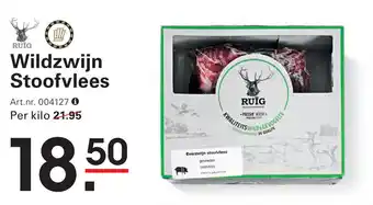 Sligro Wildzwijn Stoofvlees aanbieding