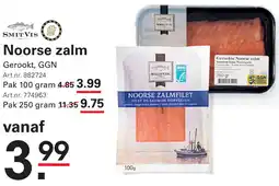Sligro Noorse zalm aanbieding