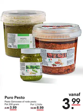 Sligro Puro Pesto aanbieding