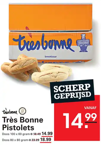 Sligro Très Bonne Pistolets aanbieding