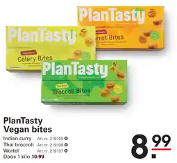 Sligro PlanTasty Vegan bites aanbieding