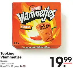 Sligro Topking Vlammetjes aanbieding