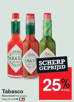 Sligro Tabasco aanbieding