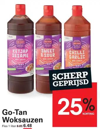 Sligro Go-Tan Woksauzen aanbieding