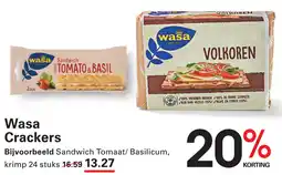 Sligro Wasa Crackers aanbieding