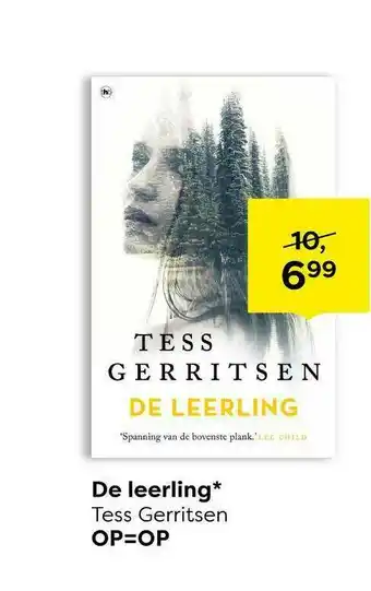 The Read Shop De Leerling Tess Gerritsen aanbieding