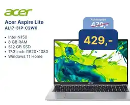 Levix Computershop Acer Aspire Lite AL17-31P-C2W6 aanbieding