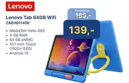 Levix Computershop Lenovo Tab 64GB Wifi ZAEH0114SE aanbieding