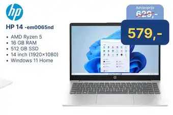 Levix Computershop HP 14-em0065nd aanbieding