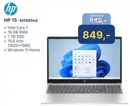 Levix Computershop HP 15-fd1085nd aanbieding