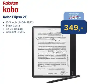 Levix Computershop Kobo Elipsa 2E aanbieding
