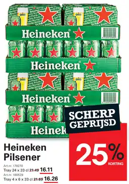 Sligro Heineken Pilsener aanbieding