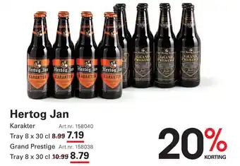 Sligro Hertog Jan aanbieding