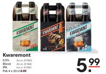 Sligro Kwaremont aanbieding