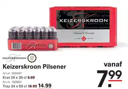Sligro Keizerskroon Pilsener aanbieding