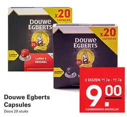 Sligro Douwe Egberts Capsules aanbieding