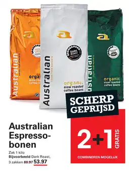 Sligro Australian Espresso- bonen aanbieding