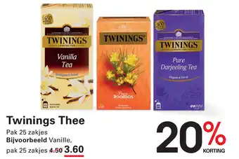 Sligro Twinings Thee aanbieding