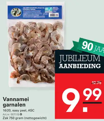 Sligro Vannamei garnalen aanbieding