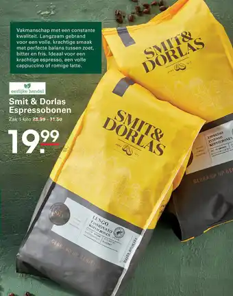 Sligro Smit & Dorlas Espressobonen aanbieding