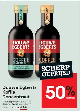 Sligro Douwe Egberts Koffie Concentraat aanbieding