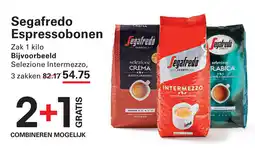 Sligro Segafredo Espressobonen aanbieding