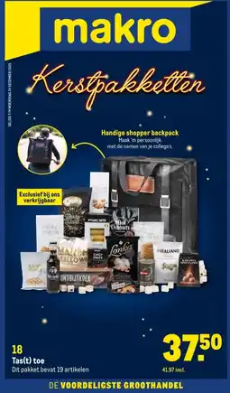 Makro Tas(t) toe aanbieding