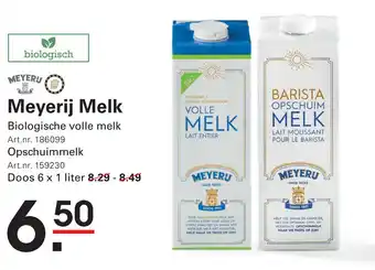 Sligro Meyerij Melk aanbieding