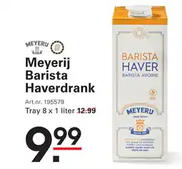Sligro Meyerij Barista Haverdrank aanbieding