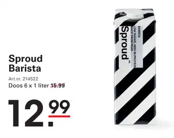 Sligro Sproud Barista aanbieding