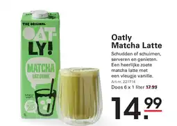 Sligro Oatly Matcha Latte aanbieding