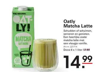 Sligro Oatly Matcha Latte aanbieding