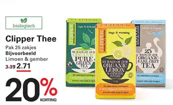 Sligro Clipper Thee aanbieding