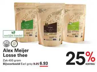 Sligro Alex Meijer Losse thee aanbieding